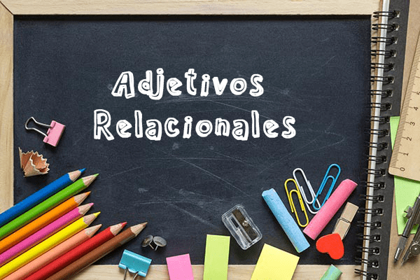 Adjetivos Relacionales - Profe de Letras