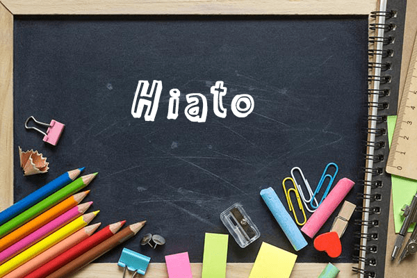 Hiato - Profe de Letras