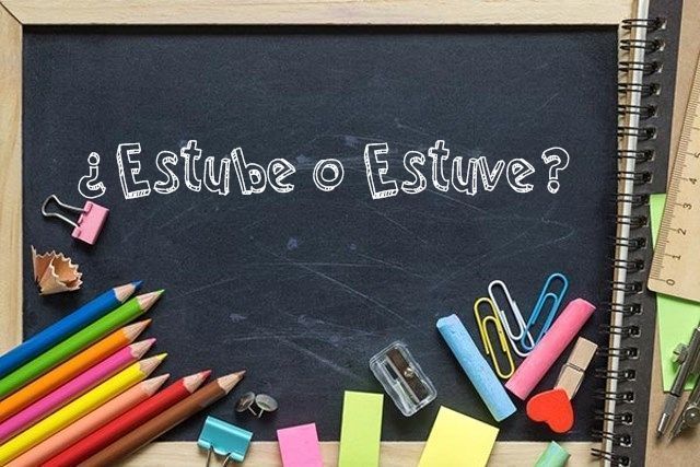 La forma correcta de escribir: estube o estuve - Profe de Letras